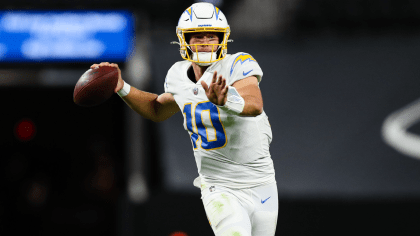 Los Angeles Chargers wide receiver Tyron Johnson (83) working out on the  field before an NFL football game against the Jacksonville Jaguars, Sunday,  October 25, 2020 in Inglewood, Calif. The Chargers defeated