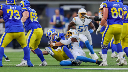 Los Angeles Chargers linebacker Chris Rumph II (94) during an NFL