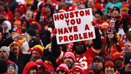 Houston KC Chiefs fans