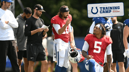 Colts' Anthony Richardson learning what 'NFL open' looks like during  training camp red zone reps