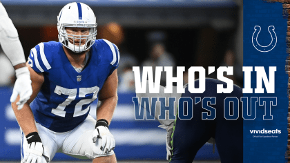 Indianapolis Colts vs Los Angeles Rams: Injury designations in Week 4