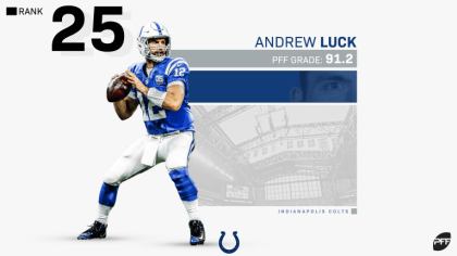 Andrew Luck Comes In At No. 25 On Pro Football Focus' Top 50