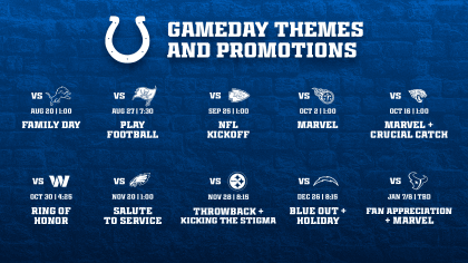 colts game october 30th
