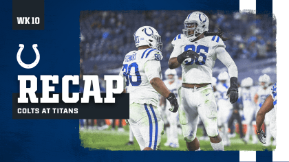 Game Recap: Colts At Titans