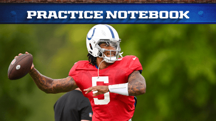 Quarterback Anthony Richardson returning to practice Weds. for Indianapolis  Colts