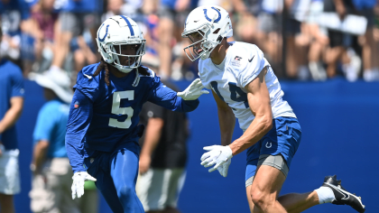 Quentin Nelson and Kenny Moore signed Indiana Nights Mini Helmet : r/Colts