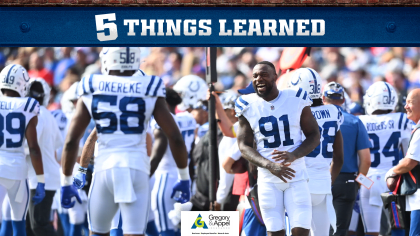 5 Things Learned, Colts vs. Bills Preseason Week 1