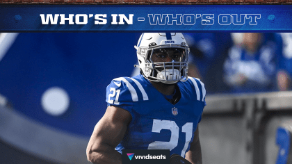 Colts news: Rock Ya-Sin OUT vs. Bills; Khari Willis, DeForest Buckner will  play