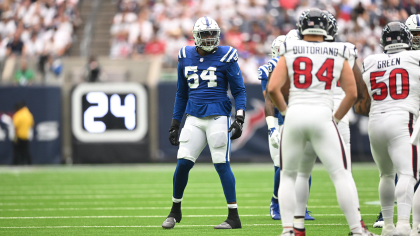 Indianapolis Colts defensive end Dayo Odeyingbo's third-down sack on Philadelphia  Eagles quarterback Tanner McKee forces Eagles punt