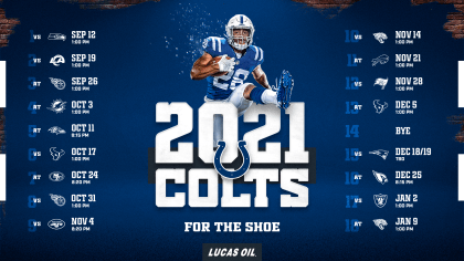 2021 NFL Schedule Release: Colts' 17-game regular season schedule