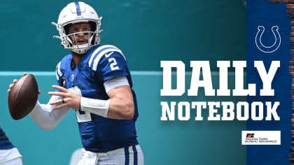 Colts Daily Notebook: How Carson Wentz, Frank Reich Are Getting On The Same  Page