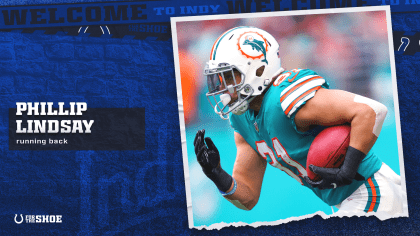 Dolphins claim RB Phillip Lindsay