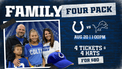 Indianapolis Colts 2022 season tickets on sale now