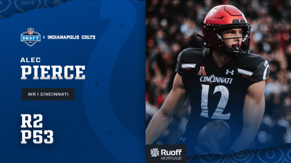 NFL Draft 2022: Colts Select Cincinnati Wide Receiver Alec Pierce