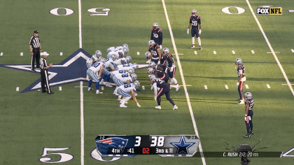 Patriots 3-38 Cowboys, summary: score, stats, highlights