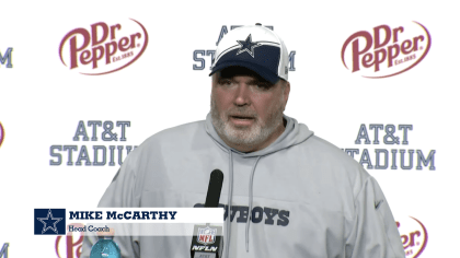 New Cowboys head coach Mike McCarthy has great answer about Dez Bryant