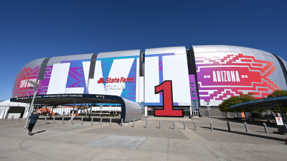 Super Bowl LVII: State Farm Stadium field preps underway ahead of big game