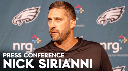 Nick Sirianni press conference live coverage: VIDEO - Bleeding