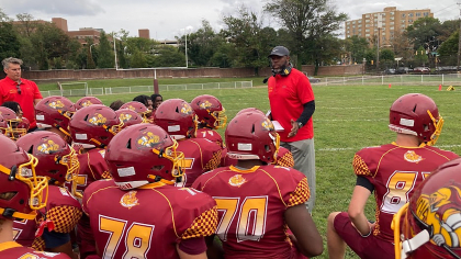 Philadelphia Eagles name Mike St. Clair of Bayard Rustin as HS Coach of the  Week - High School Football America