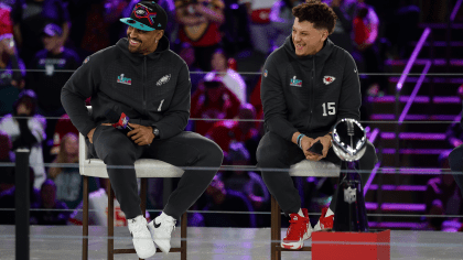 Philadelphia Eagles Jalen Hurts Nike Black Super Bowl LVII Game