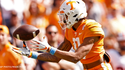 Former Vols' running back records second fastest speed at NFL combine