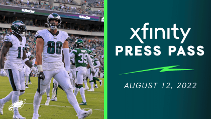 Press Pass: Dallas Goedert, A.J. Brown, and more