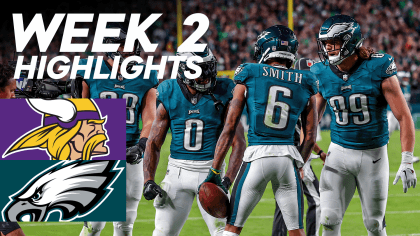 Vikings vs. Eagles  NFL Week 7 Game Highlights 