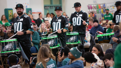 117 Andy Moffatt- Drummer for the Eagles Drumline (NFL) — Discussions in  Percussion