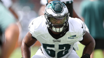 Philadelphia Eagles' Davion Taylor in action during practice at NFL  football training camp, Sunday, July 30, 2023, in Philadelphia. (AP  Photo/Chris Szagola Stock Photo - Alamy