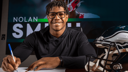 Nolan Smith taken by Philadelphia Eagles in first round of 2023 NFL Draft