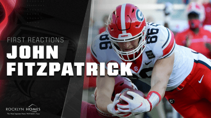 Georgia Bulldogs TE John FitzPatrick Drafted No. 213 Overall by