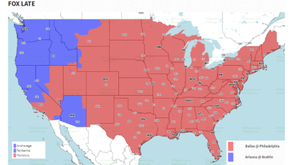 What TV channel is Jacksonville Jaguars vs Atlanta Falcons today