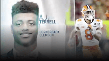 : NFL PRO LINE Men's A.J. Terrell Jr. Black Atlanta