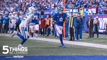 5 things we learned (1/1): Daniel Jones does it all