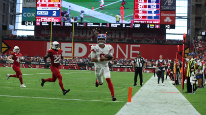 Points and Highlights: New York Giants 31-28 Arizona Cardinals in