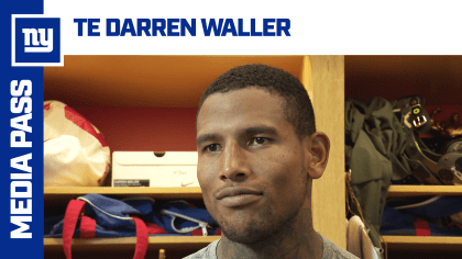 Tight end Darren Waller has brought a new excitement to the New