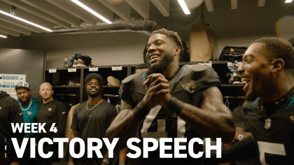 Allen and Pederson Address the Locker Room Following Jaguars Week 4 Win:  'Team effort, all the way around'