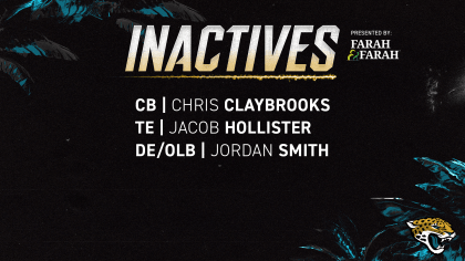 Jaguars injury report: Chris Claybrooks exits final preseason game