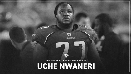 Former Jacksonville Jaguars Player Uche Nwaneri Found Dead at 38