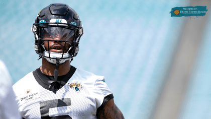 Jacksonville Jaguars cornerback Tyson Campbell (32) during an NFL football  game against the Denver Broncos at