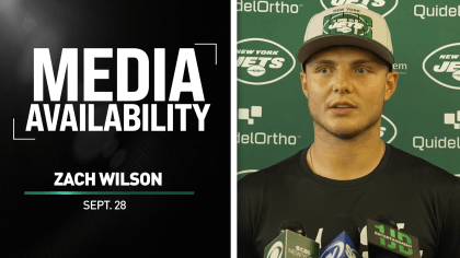 Zach wilson in jets locker room｜TikTok Search