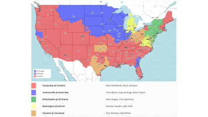 How to watch Washington Football Team at Detroit Lions on November 8, 2020