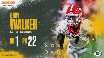 2022 NFL Draft: Packers select Georgia LB Quay Walker in first round, No. 22  overall