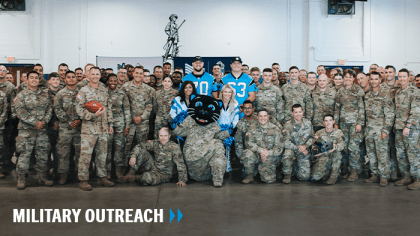 Military Outreach  Carolina Panthers 