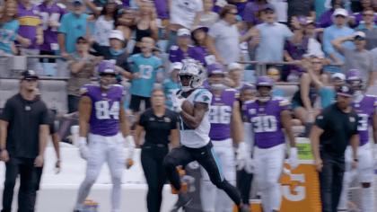 The NFL Crucial Catch logo is seen on the goal post at Mile High