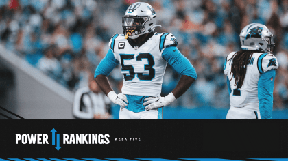 Panthers in the power rankings before Week 5 vs. 49ers