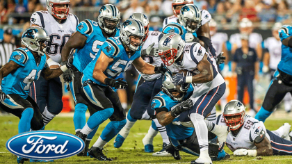 Gallery: Carolina Panthers 17, New England Patriots 19