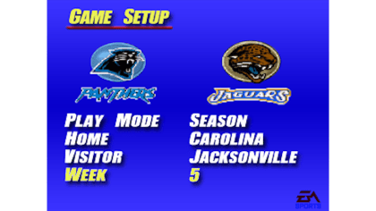 Madden NFL '95 (Sega Genesis) - Indianapolis Colts vs. Los Angeles