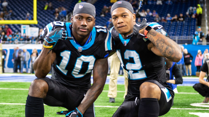 DJ Moore and Curtis Samuel: Fast receivers and faster friends