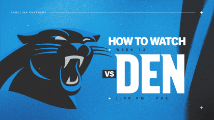 What TV channel is Panthers-Broncos on today? Live stream, time